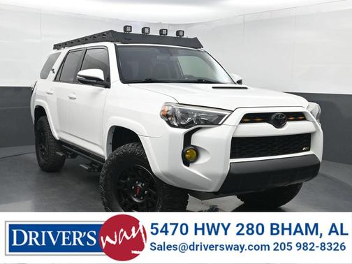 Super White 2019 Toyota 4Runner TRD Off Road Premium