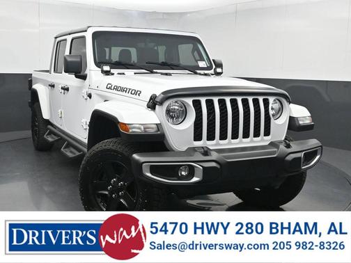 Bright White Clearcoat 2021 Jeep Gladiator Sport S