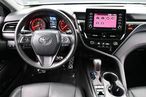Midnight Black Metallic 2024 Toyota Camry TRD V6