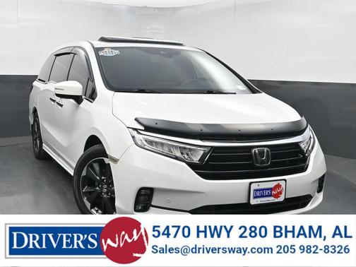Platinum White Pearl 2024 Honda Odyssey Elite