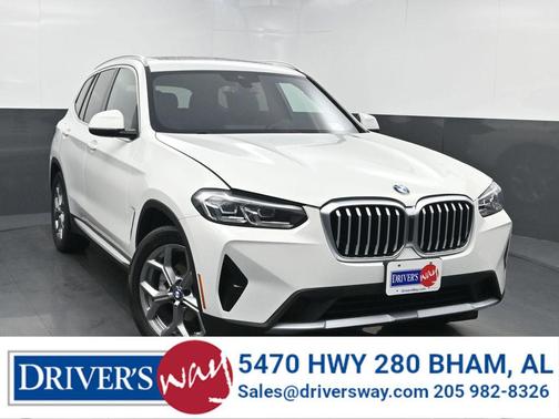 Alpine White 2024 BMW X3 sDrive30i