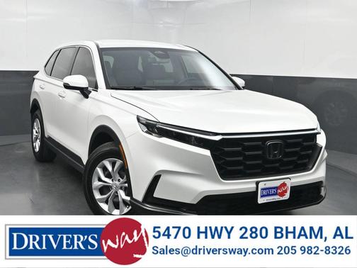 Platinum White Pearl 2025 Honda CR-V LX