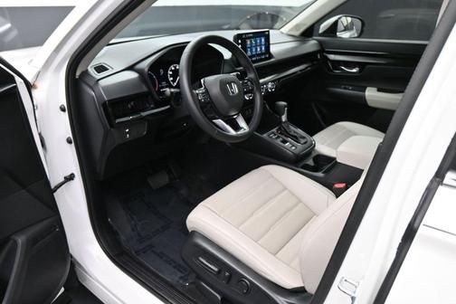 Platinum White Pearl 2025 Honda CR-V EX-L 2WD
