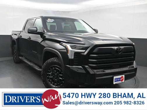 Midnight Black Metallic 2025 Toyota Tundra SR5