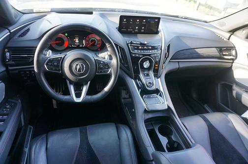 Liquid Carbon Metallic 2022 Acura RDX A-Spec Advance Package