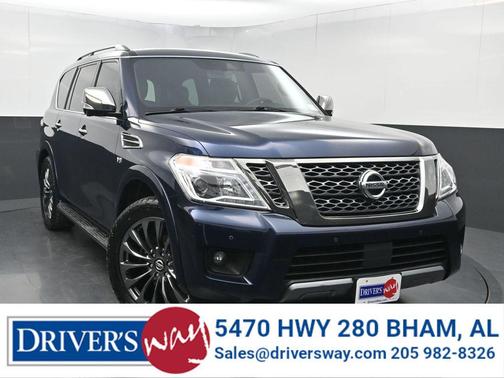 Hermosa Blue Pearl 2020 Nissan Armada Platinum 4WD