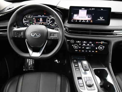 Glacier White 2025 INFINITI QX60 Pure