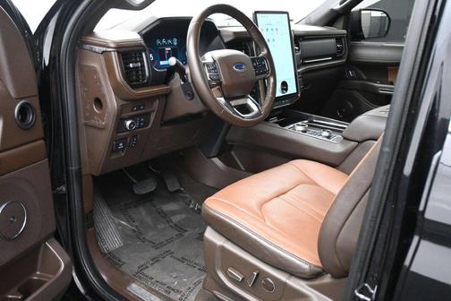 AGATE BLACK METALLIC 2022 Ford Expedition Max King Ranch