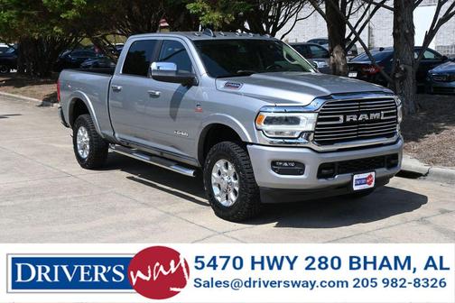 Billet Silver Metallic Clearcoat 2022 RAM 2500 Laramie Crew Cab 4x4 6'4' Box