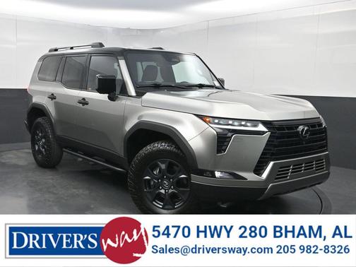 Atomic Silver/Black 2024 Lexus GX 550 Overtrail+