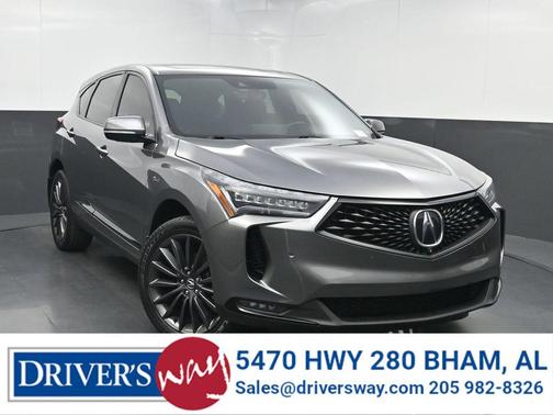 Liquid Carbon Metallic 2022 Acura RDX A-Spec Advance Package
