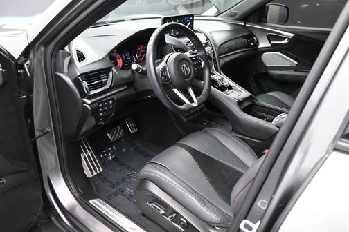Liquid Carbon Metallic 2022 Acura RDX A-Spec Advance Package