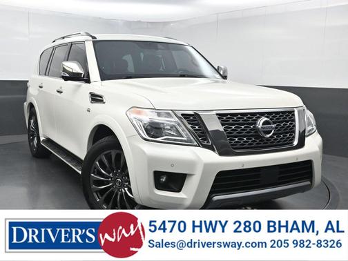 Pearl White Tricoat 2020 Nissan Armada Platinum 2WD