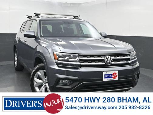Platinum Gray Metallic 2018 Volkswagen Atlas 3.6L SE