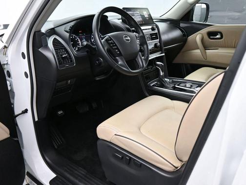 Aspen White Tricoat 2023 Nissan Armada SV 2WD