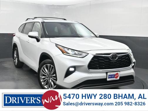Wind Chill Pearl 2024 Toyota Highlander Platinum