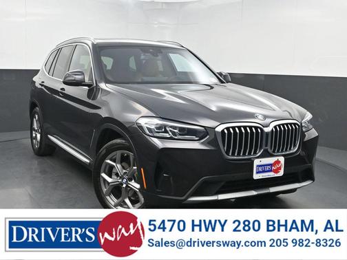 Dark Graphite 2022 BMW X3 xDrive30i