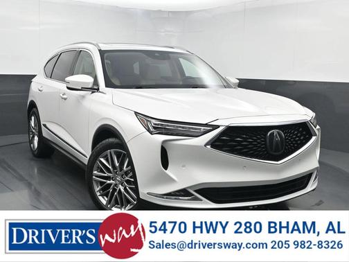 Platinum White Pearl 2023 Acura MDX Advance Package
