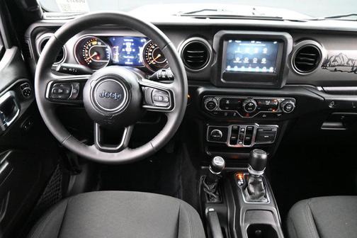 Black Clearcoat 2023 Jeep Wrangler Sport