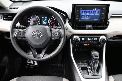 Silver Sky Metallic 2021 Toyota RAV4 XLE
