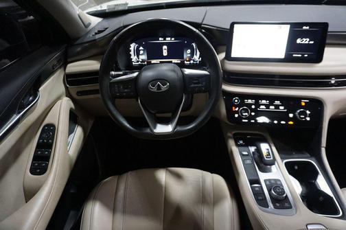 Majestic White 2023 INFINITI QX60 Luxe