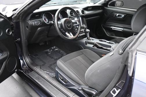 Antimatter Blue Metallic 2021 Ford Mustang EcoBoost