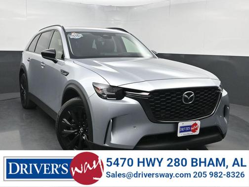 Silver 2025 Mazda CX-90 3.3 Turbo Premium Sport