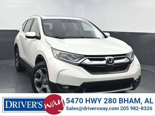 White Diamond Pearl 2018 Honda CR-V EX