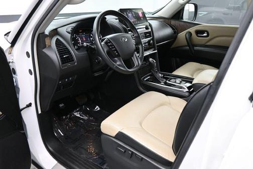 Moonstone White 2023 INFINITI QX80 PREMIUM SELECT