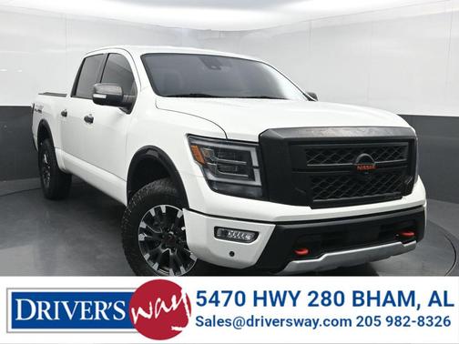 Glacier White 2022 Nissan Titan PRO-4X