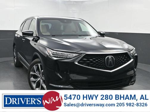 Majestic Black Pearl 2022 Acura MDX Technology Package