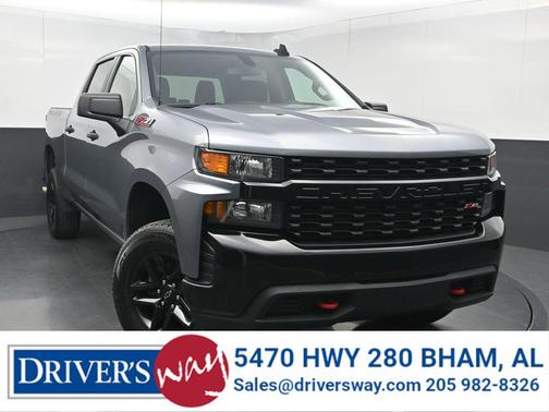 Satin Steel Metallic 2021 Chevrolet Silverado 1500 Custom Trail Boss