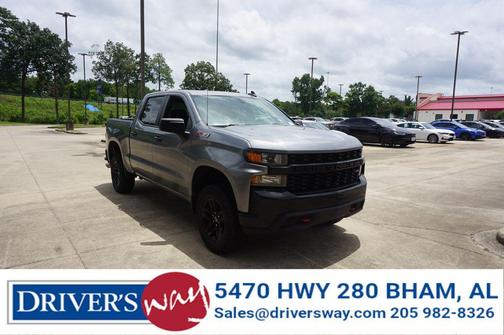 Satin Steel Metallic 2021 Chevrolet Silverado 1500 Custom Trail Boss