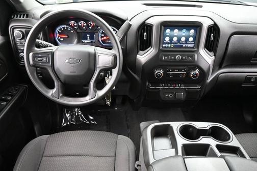 Satin Steel Metallic 2021 Chevrolet Silverado 1500 Custom Trail Boss
