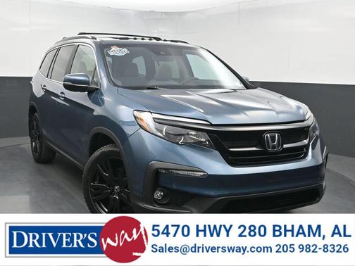 Steel Sapphire Metallic 2022 Honda Pilot 2WD Special Edition