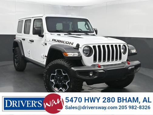 Bright White Clearcoat 2023 Jeep Wrangler Rubicon