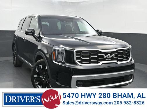 Ebony Black 2024 Kia Telluride SX