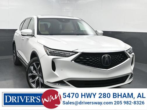 Platinum White Pearl 2024 Acura MDX Technology Package