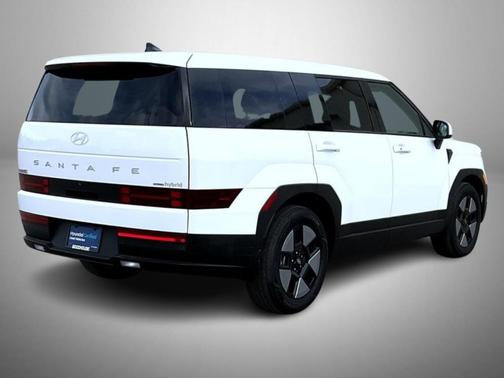 White 2026 Hyundai SANTA FE HEV SE