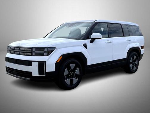 White 2026 Hyundai SANTA FE HEV SE