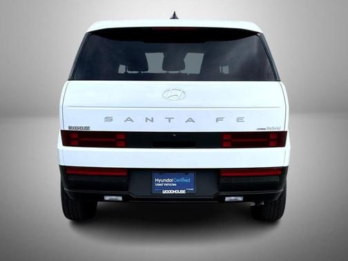 White 2026 Hyundai SANTA FE HEV SE