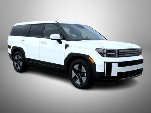 White 2026 Hyundai SANTA FE HEV SE