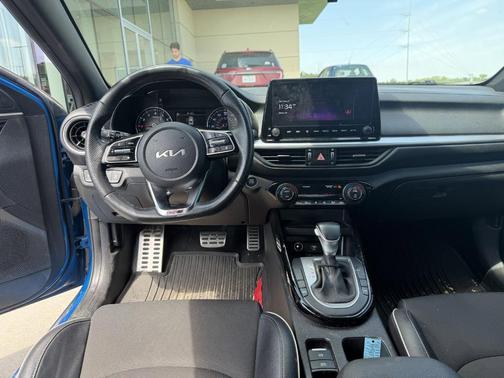 Blue 2022 Kia Forte GT-Line