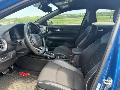 Blue 2022 Kia Forte GT-Line