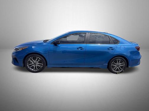 Blue 2022 Kia Forte GT-Line