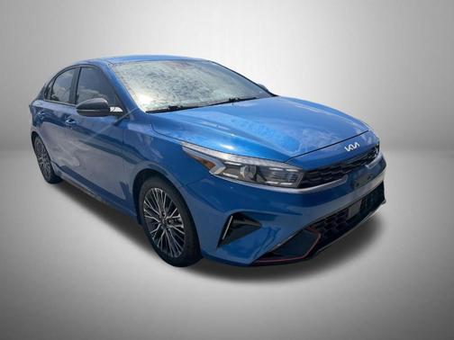 Blue 2022 Kia Forte GT-Line