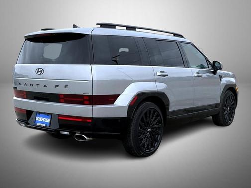 Shimmering Silver Pearl 2026 Hyundai SANTA FE Calligraphy