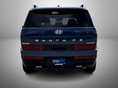 Atlantic Blue 2026 Hyundai SANTA FE HEV SEL