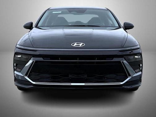Black 2026 Hyundai SONATA Hybrid Blue
