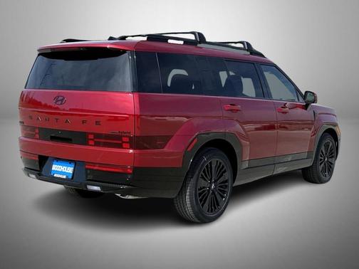 Red 2026 Hyundai SANTA FE HEV Calligraphy